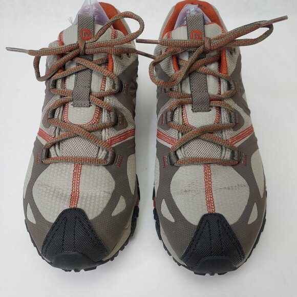 Merrell Air Hiking Shoe Women's US 10 Gray Orange Grasshopper Training Sneaker - Picture 2 of 13